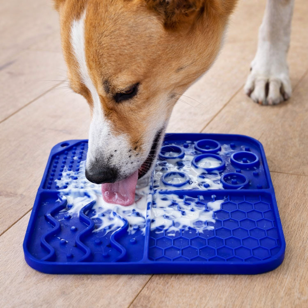 Likmat: maak eten rustiger voor je hond of kat