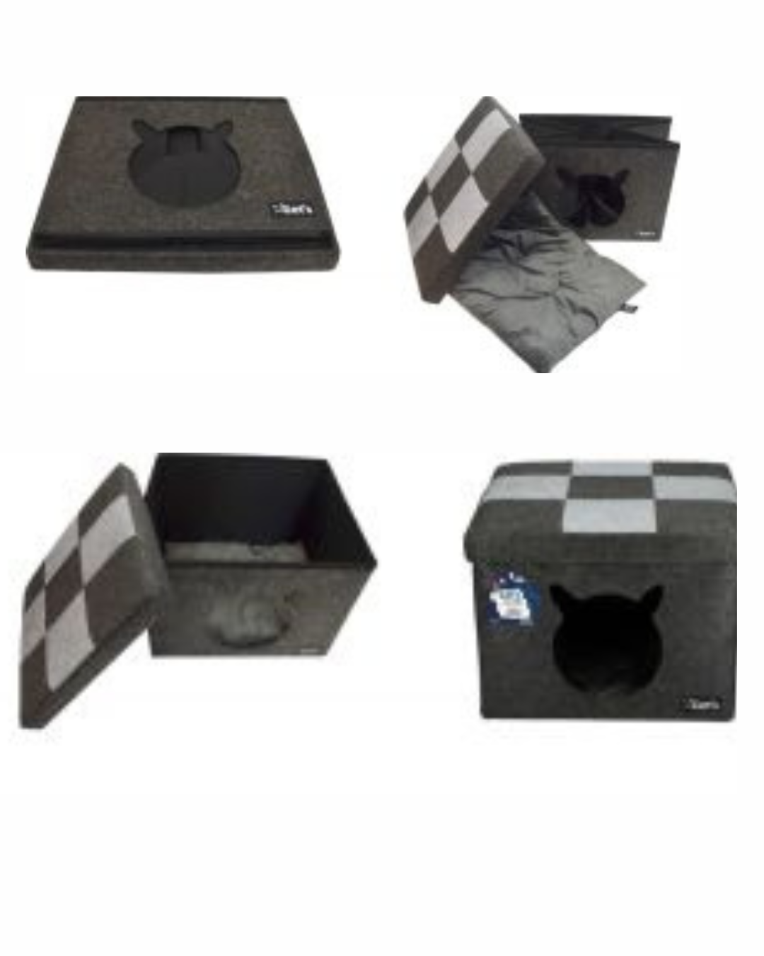 Let's sleep katten kubus