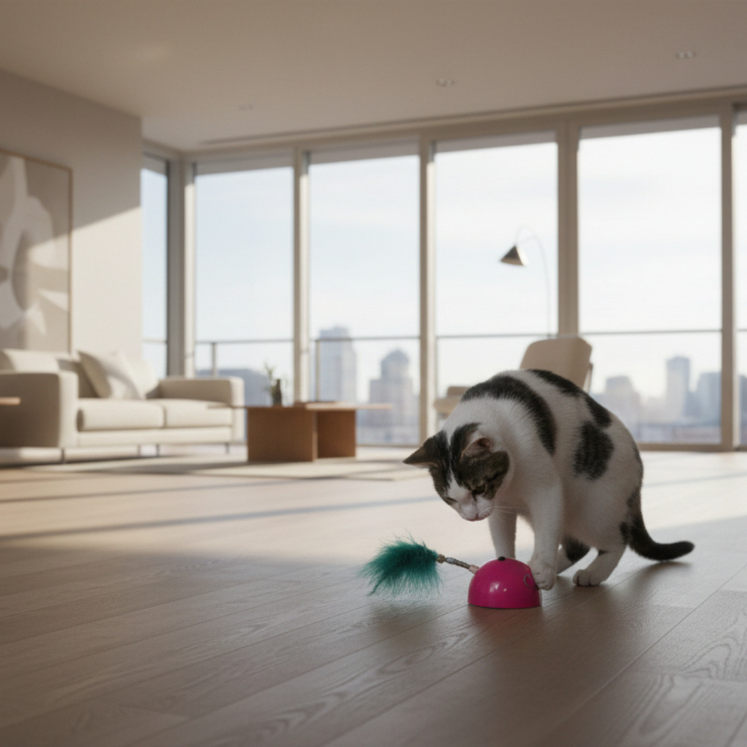 Robocat muis kattenspeeltje