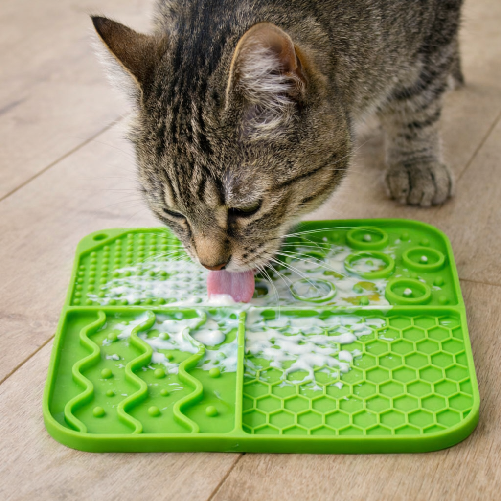 Likmat: maak eten rustiger voor je hond of kat