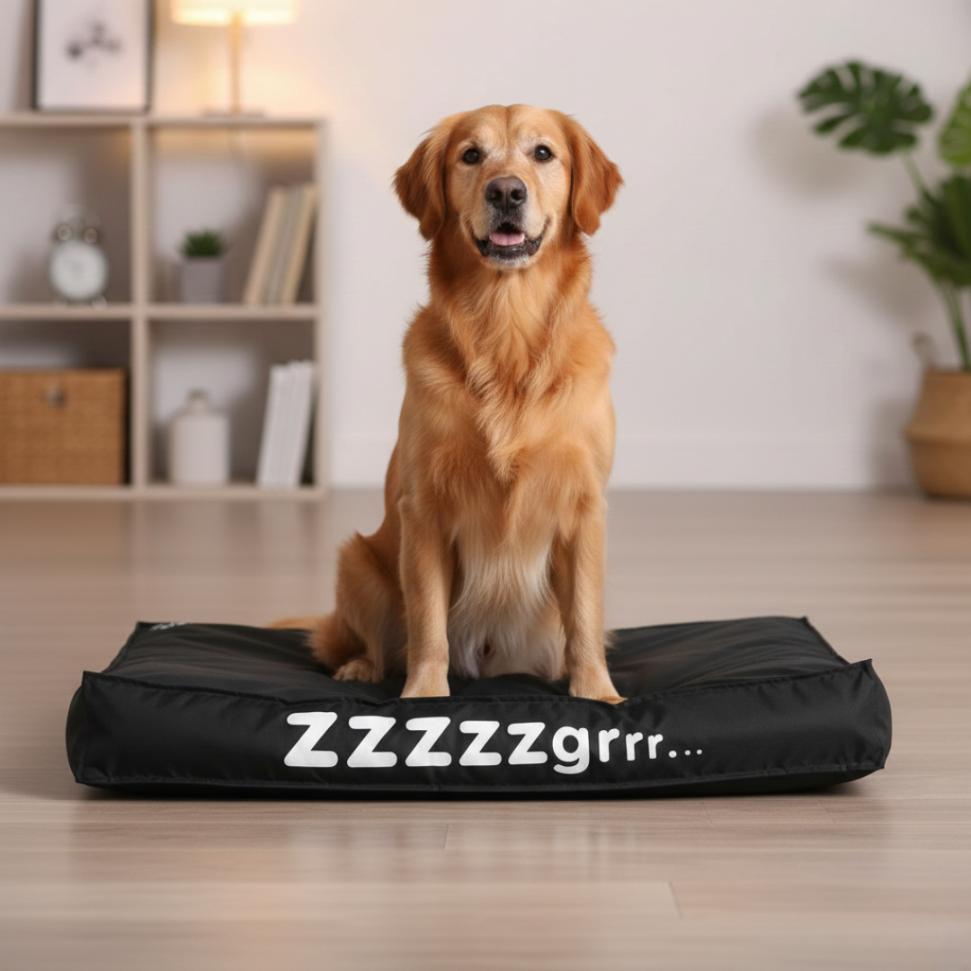 Super mooi hondenkussen Zzzzzgrrr