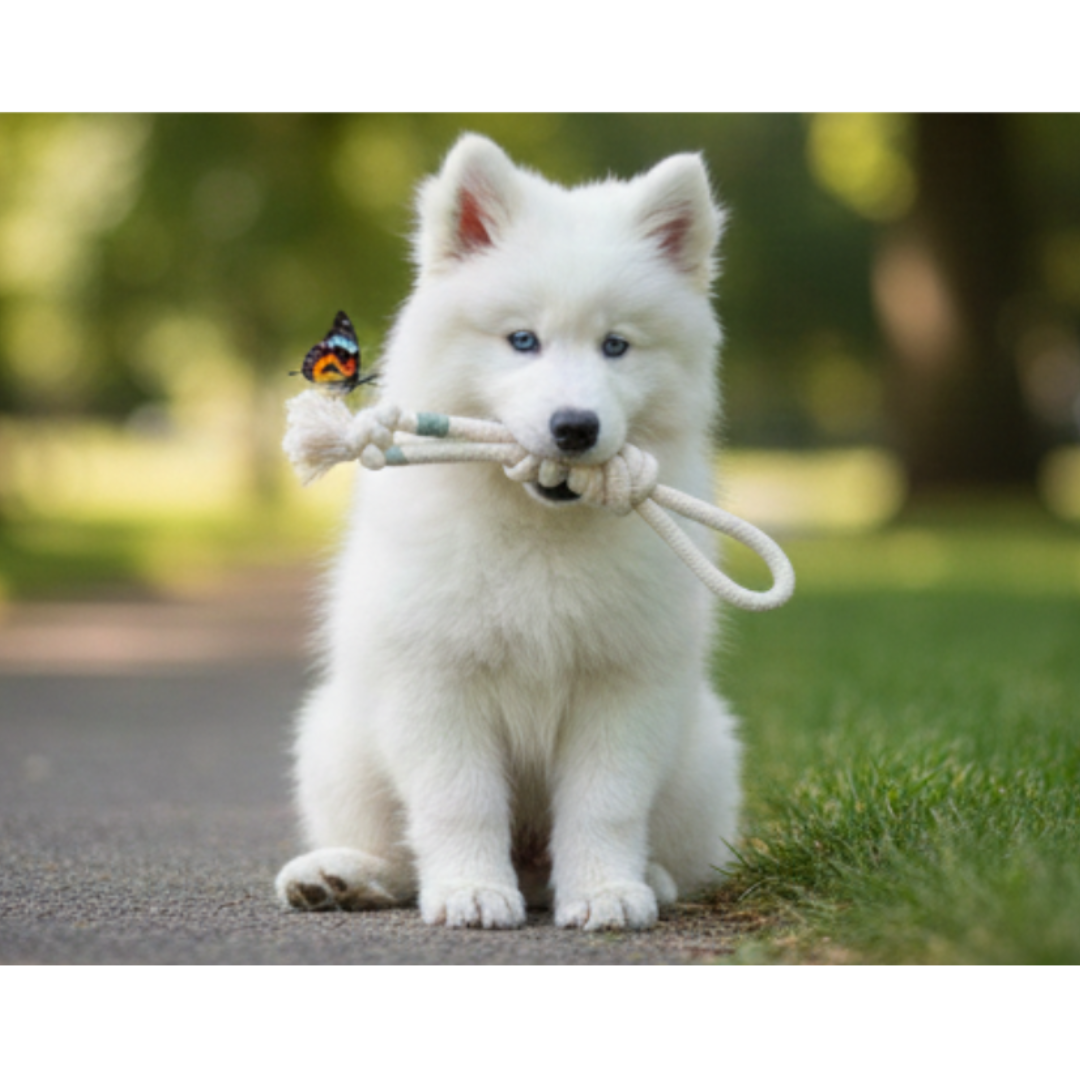 Touw trek speeltje voor honden