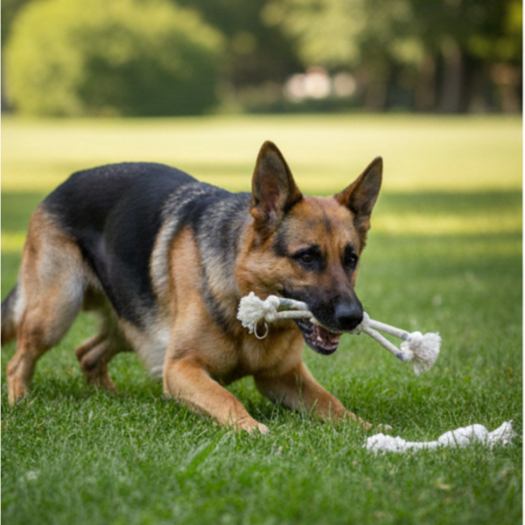 Touw trek speeltje voor honden